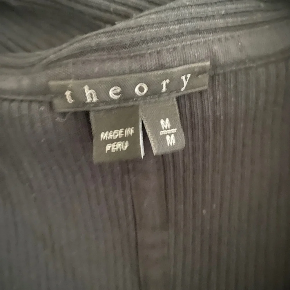 Theory Ribbed Cardigan - Picture 2 of 4